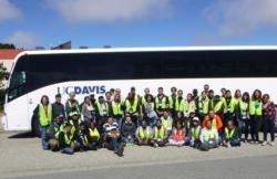 UC Davis Bus with Group